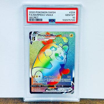 Pokémon Graded card - Morpeko Vmax FA - SWSH #204 - Pokémon