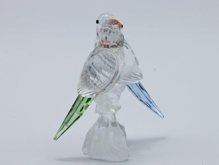 Figuur - Swarovski - Grasparkieten (Unboxed) - Kristal, Antiek en Kunst, Curiosa en Brocante
