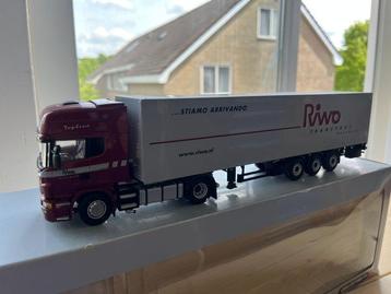 WSI 1:50 - Camion miniature - Model vrachtwagen Scania met