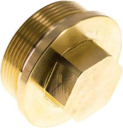 Plug G2'' Messing met Kraag En Buitenzeskant 16bar, Doe-het-zelf en Bouw, Overige Doe-Het-Zelf en Bouw, Verzenden