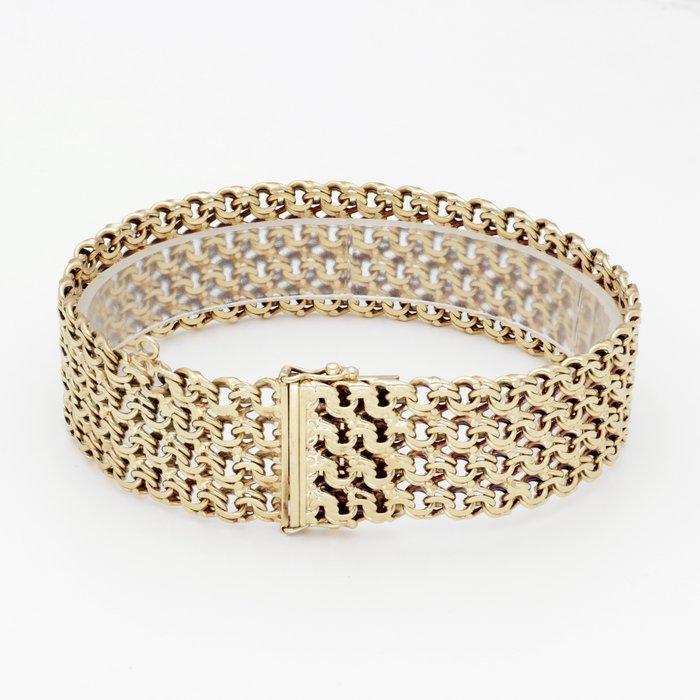 Armband - 14 karaat Geel goud, Handtassen en Accessoires, Armbanden