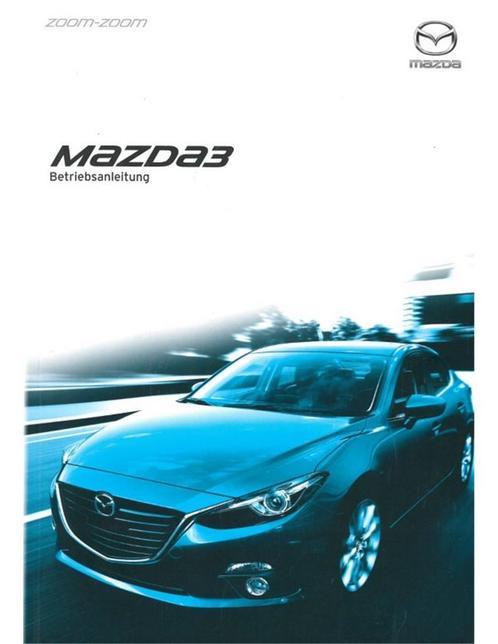 2016 MAZDA 3 INSTRUCTIEBOEKJE DUITS, Auto diversen, Handleidingen en Instructieboekjes