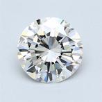 1 pcs Diamant - 1.03 ct - Rond - H - VVS2, Nieuw