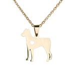 Fako Bijoux® - Ketting Met Hanger - Stainless Steel - RVS -, Verzenden, Nieuw