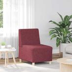 vidaXL Modulaire bank zonder armleuningen wijnrood 55 cm, Verzenden, Nieuw