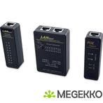 Equip 129968 netwerkkabeltester Zwart, Verzenden, Nieuw