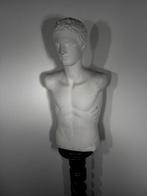 sculptuur, Busto maschile classico - 75 cm - Gips, Antiek en Kunst