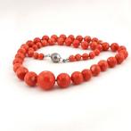 Koraal - 18 karaat - Geel goud - Halsketting - Italiaans