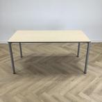 Tweedehands Eromes kantinetafel 160x80 cm, Ahorn - grijs, Gebruikt, Bureau
