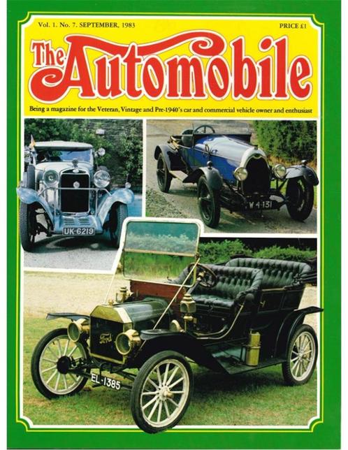 1983 THE AUTOMOBILE MAGAZINE 07, Boeken, Auto's | Folders en Tijdschriften, Ophalen of Verzenden