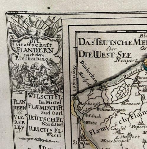 België - Vlaanderen en Wallonië, provincie Henegouwen;, Boeken, Atlassen en Landkaarten