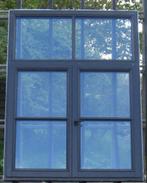 afrormosia houten raam , chassis , venster 133 x 176, 75 tot 150 cm, Raamkozijn, Nieuw, Ophalen of Verzenden