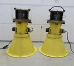 Original runway lighting from a military field airport -