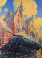 Schuiten, François - 1 Offset Print - Train Type 29 - Entrée, Nieuw