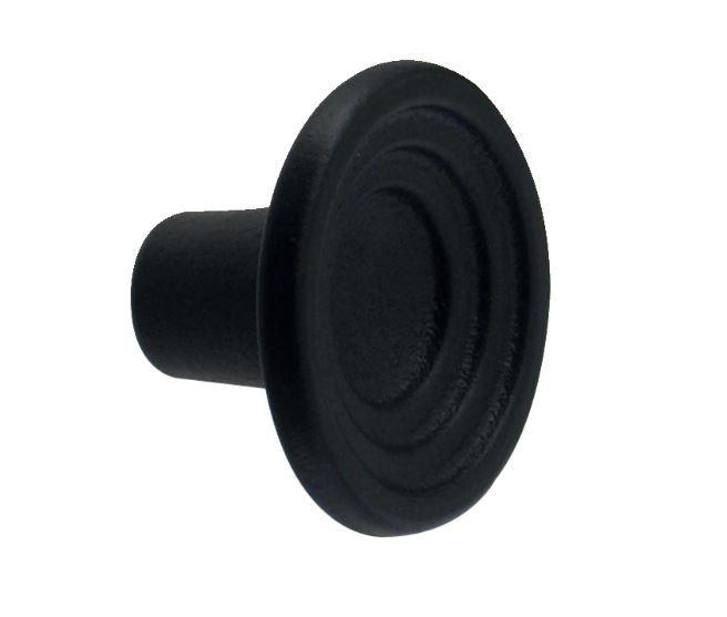 Knop Vesuvio 46 mm zwart, Huis en Inrichting, Woonaccessoires | Overige, Nieuw