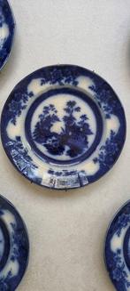Schotel (5) - stenen porselein - Amoy smaltati blauw, Antiek en Kunst