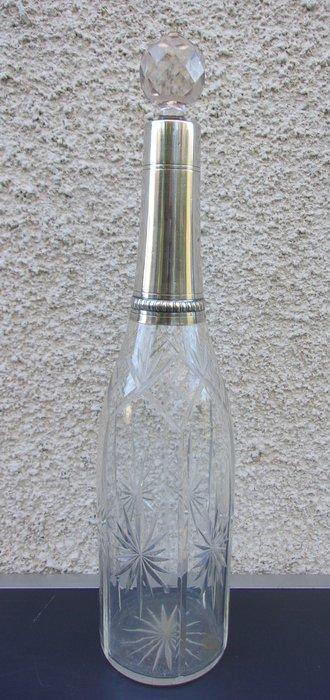 Karaf - .925 zilver, Antiek en Kunst, Antiek | Glaswerk en Kristal