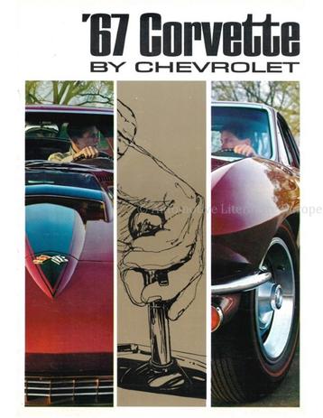 1967 CHEVROLET CORVETTE BROCHURE ENGELS (USA)