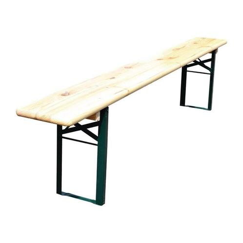 Opklapbare Bierbank | Hout/Staal | Hout (Vuren) | Groen, Zakelijke goederen, Horeca | Keukenapparatuur, Nieuw in verpakking, Verzenden