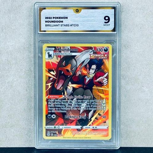 Pokémon Graded card - Houndoom #TG10 - Pokémon - GG 9, Hobby en Vrije tijd, Verzamelkaartspellen | Pokémon