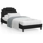 vidaXL Bed met matras kunstleer zwart 80x200 cm, Huis en Inrichting, Nieuw, Verzenden
