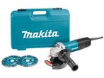Veiling - Makita haakse slijper ø125mm 9558HNR, Doe-het-zelf en Bouw, Gebruikt