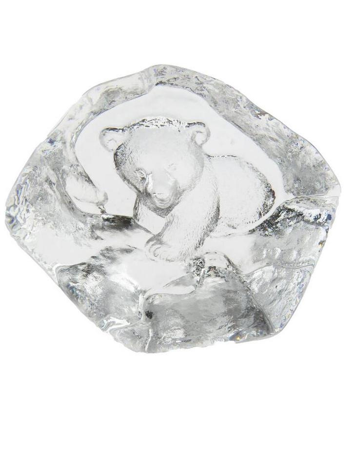 IJsbeertje van kristalglas - Mats Jonasson, Antiek en Kunst, Antiek | Glaswerk en Kristal, Verzenden