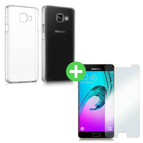 Samsung Galaxy A3 2016 Transparant TPU Hoesje + Screen, Télécoms, Téléphonie mobile | Housses, Coques & Façades | Marques Autre