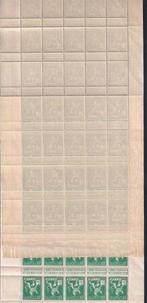 België 1912 - Staande Leeuw 5 Ct in volledig vel - een must, Postzegels en Munten, Gestempeld