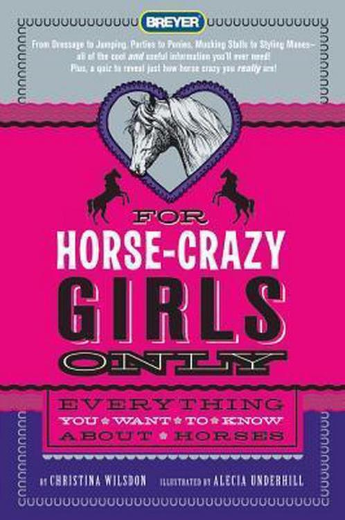 For Horse-Crazy Girls Only 9780312603236, Livres, Livres Autre, Envoi