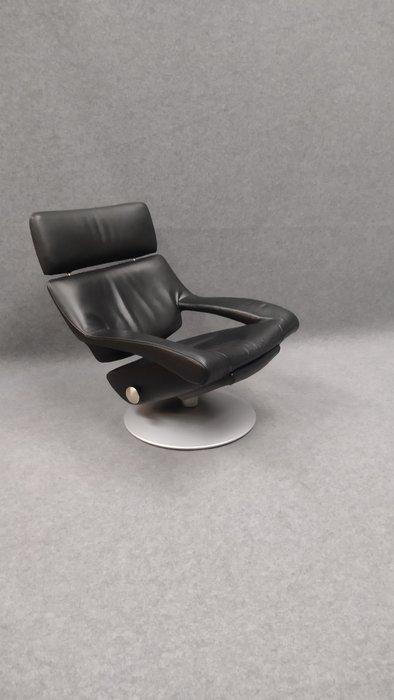 de Sede - Fauteuil - Leder, Metaal, Antiek en Kunst, Kunst | Designobjecten
