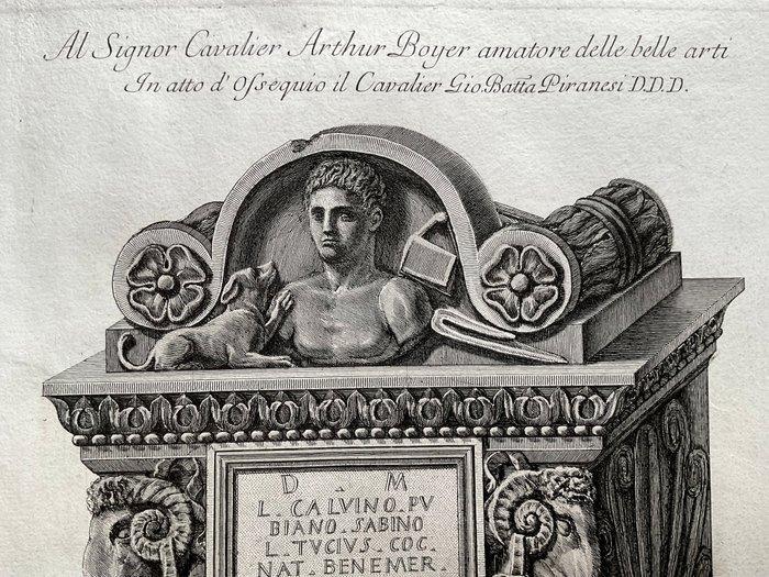 Giovanni Battista Piranesi (1720-1778) - Urna ceneraria di, Antiek en Kunst, Antiek | Overige Antiek