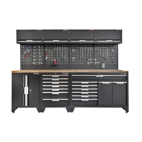 Gereedschapskasten set wandlengte 272 cm. tweedeurs kast,, Doe-het-zelf en Bouw, Werkbanken, Ophalen of Verzenden