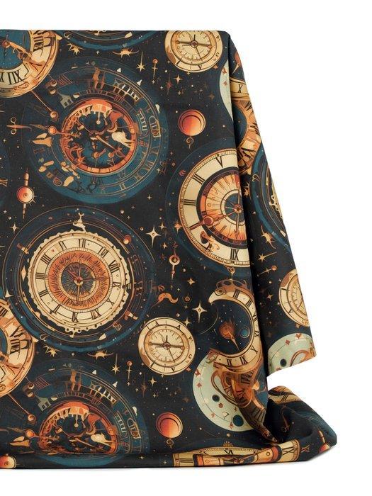 Tijdelijke intersectie - Exclusieve stof in 100% katoen /, Antiek en Kunst, Antiek | Tapijten, Tafelkleden en Textiel