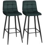 TRUUSK Barkrukken Set van 2 - Modern Design - Zachte Zitting, Verzenden, Nieuw