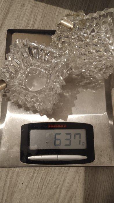 Asbak (4) - Kristal en zilver, Antiek en Kunst, Antiek | Zilver en Goud