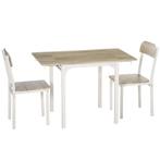 3-delige Eetset Met 2 Stoelen En 1 Tafel Inklapbaar Tafelbla, Huis en Inrichting, Verzenden, Nieuw