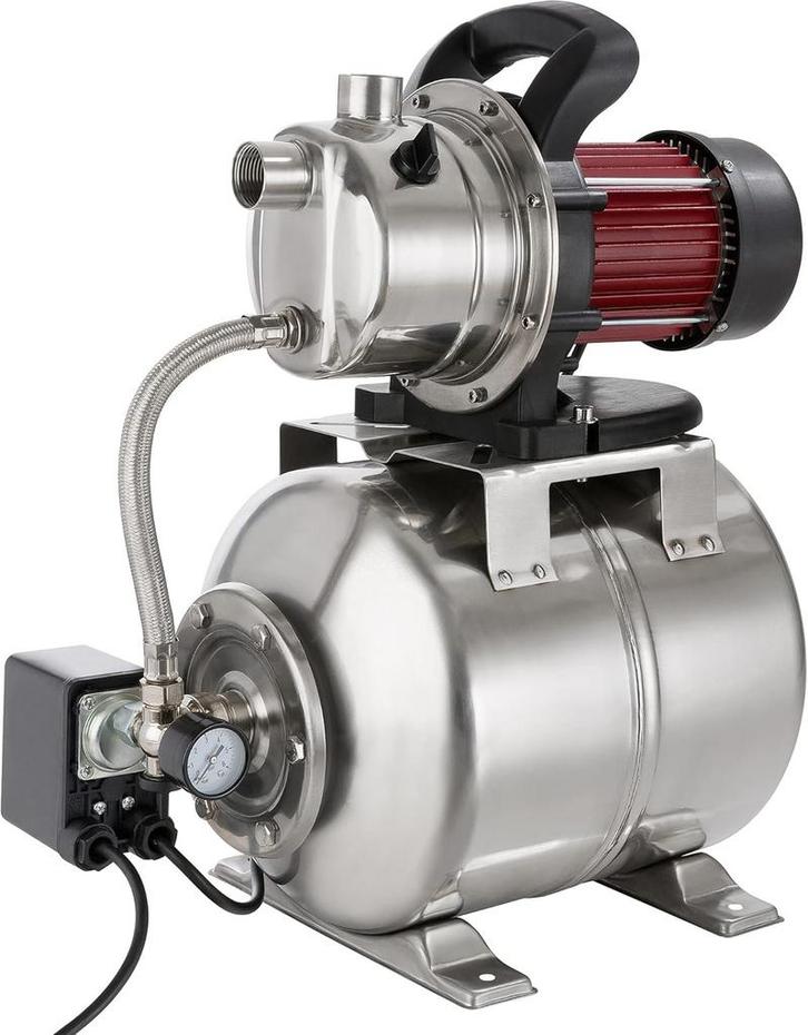 Arebos Huiswaterinstallatie, 1200 watt, debiet 3800 l/u, opv, Huis en Inrichting, Woonaccessoires | Overige, Verzenden