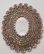 Spiegel - Hout, Glas, goudblad