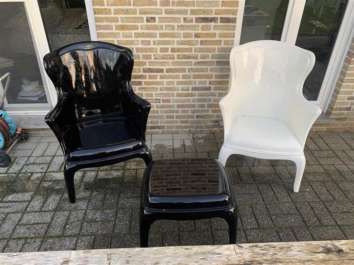 Pedrali Pasha set zwart, Maison & Meubles, Fauteuils