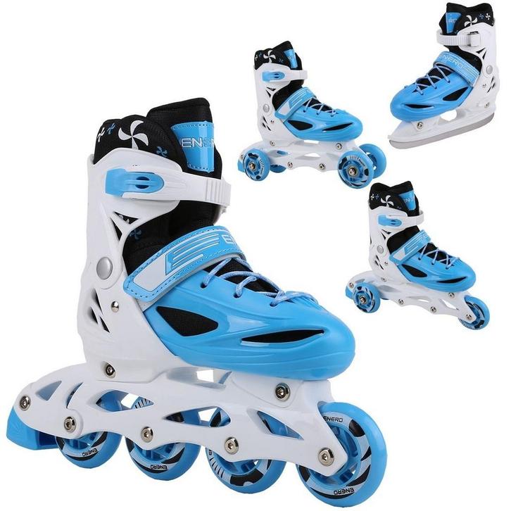 4-in-1 Skeelers voor Kinderen - Veilig en Aanpasbaar - Ma..., Sport en Fitness, Skeelers, Kinderen, Verstelbaar, Nieuw, Inline skates 4 wielen