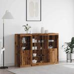 vidaXL Dressoir Oud hout 142,5 x 37 x 100 cm Bewerkt hout, Huis en Inrichting, Verzenden, Nieuw