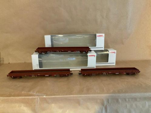 Märklin H0 - 47006 - Modeltrein goederenwagon (3) - Lage, Hobby en Vrije tijd, Modeltreinen | H0
