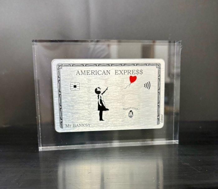 Plexi Card Mr.Banksy, Antiek en Kunst, Kunst | Designobjecten