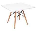 Kindertafel CTW junior vierkant wit, Kinderen en Baby's, Kinderkamer | Complete kinderkamers, Verzenden, Nieuw