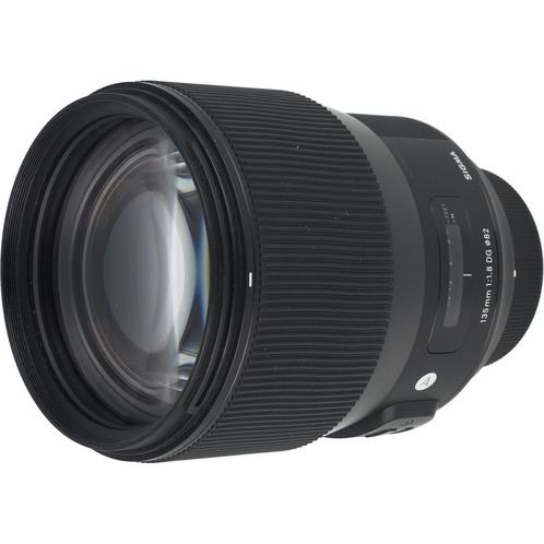 Sigma 135mm F/1.8 DG HSM ART Nikon FX occasion, Audio, Tv en Foto, Foto | Lenzen en Objectieven, Zo goed als nieuw, Verzenden