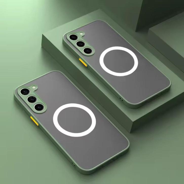 Matte Magnetisch Hoesje voor Samsung Galaxy S24 Plus -, Telecommunicatie, Mobiele telefoons | Hoesjes en Screenprotectors | Samsung