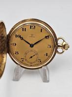 Omega - Vintage pocket watch solid gold 14K - 7588761 -, Handtassen en Accessoires, Nieuw