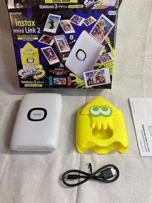 Fuji Instax mini link 2 [Splatoon 3 Edition]  - printer for, TV, Hi-fi & Vidéo, Appareils photo numériques