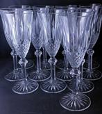 Champagne fluitje (12) - Kristal - Fluitmodel Saint Louis, Antiek en Kunst